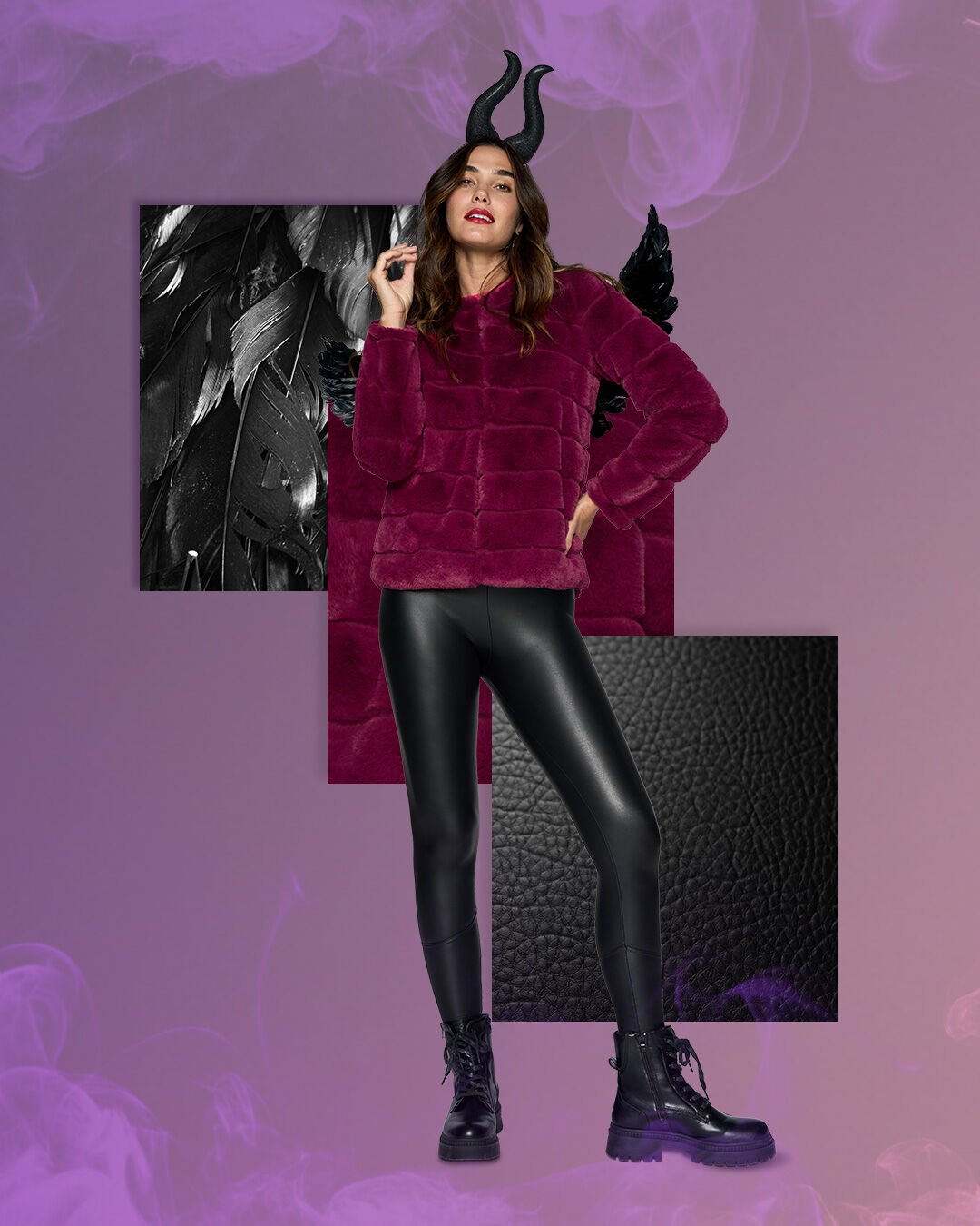 Ideas-disfraces-halloween-difraz-diabla-negro