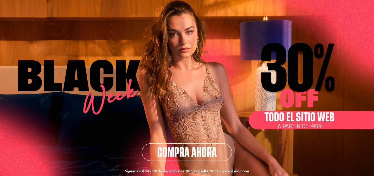 Descuentos Black Friday en Beas, panties y lencería Ilusión