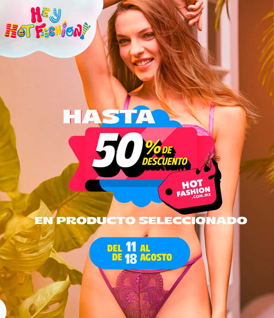HOT FASHION con hasta 50% OFF en Ropa Interior