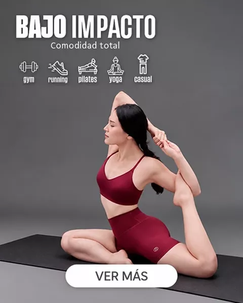 Bajo impacto comodidad para rutinas ligeras