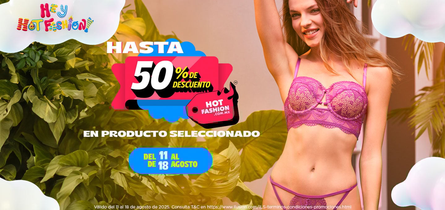 HOT FASHION con hasta 50% OFF en Ropa Interior
