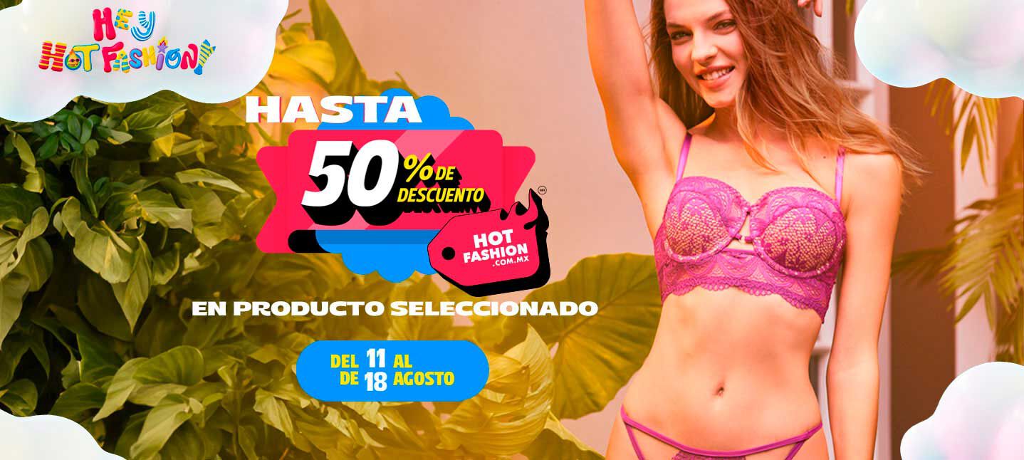HOT FASHION con hasta 50% OFF en Ropa Interior