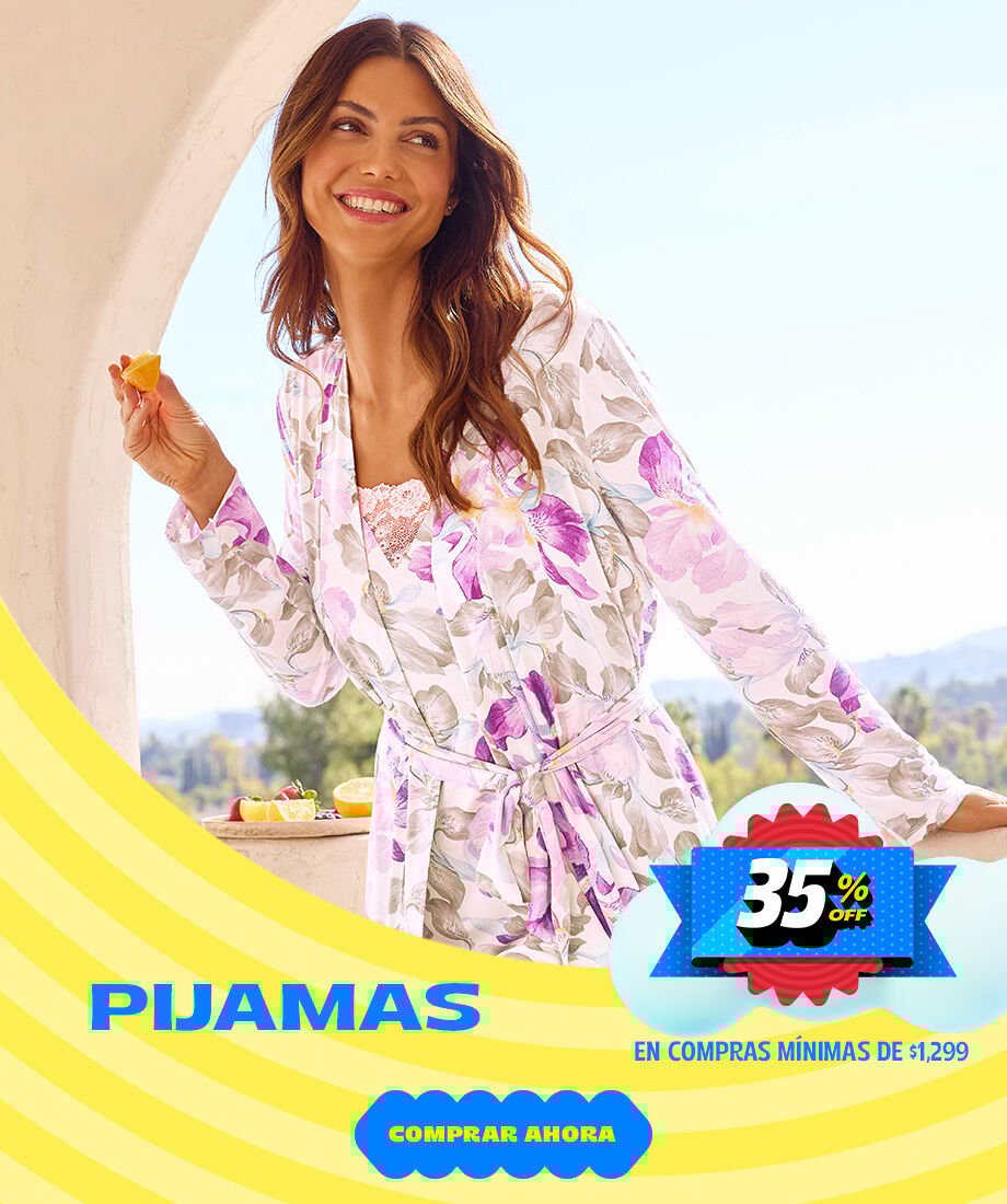 Pijamas con 35%OFF por Hot Sale