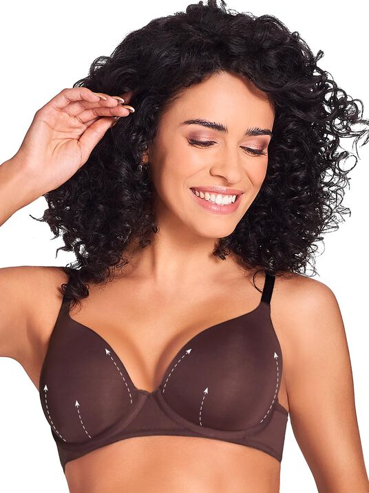 Bra cobertura regular 70082, COCOA I, hi-res