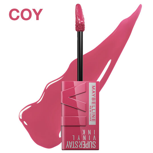 Maybelline labial super stay vinyl ink 20024, COY 20, hi-res