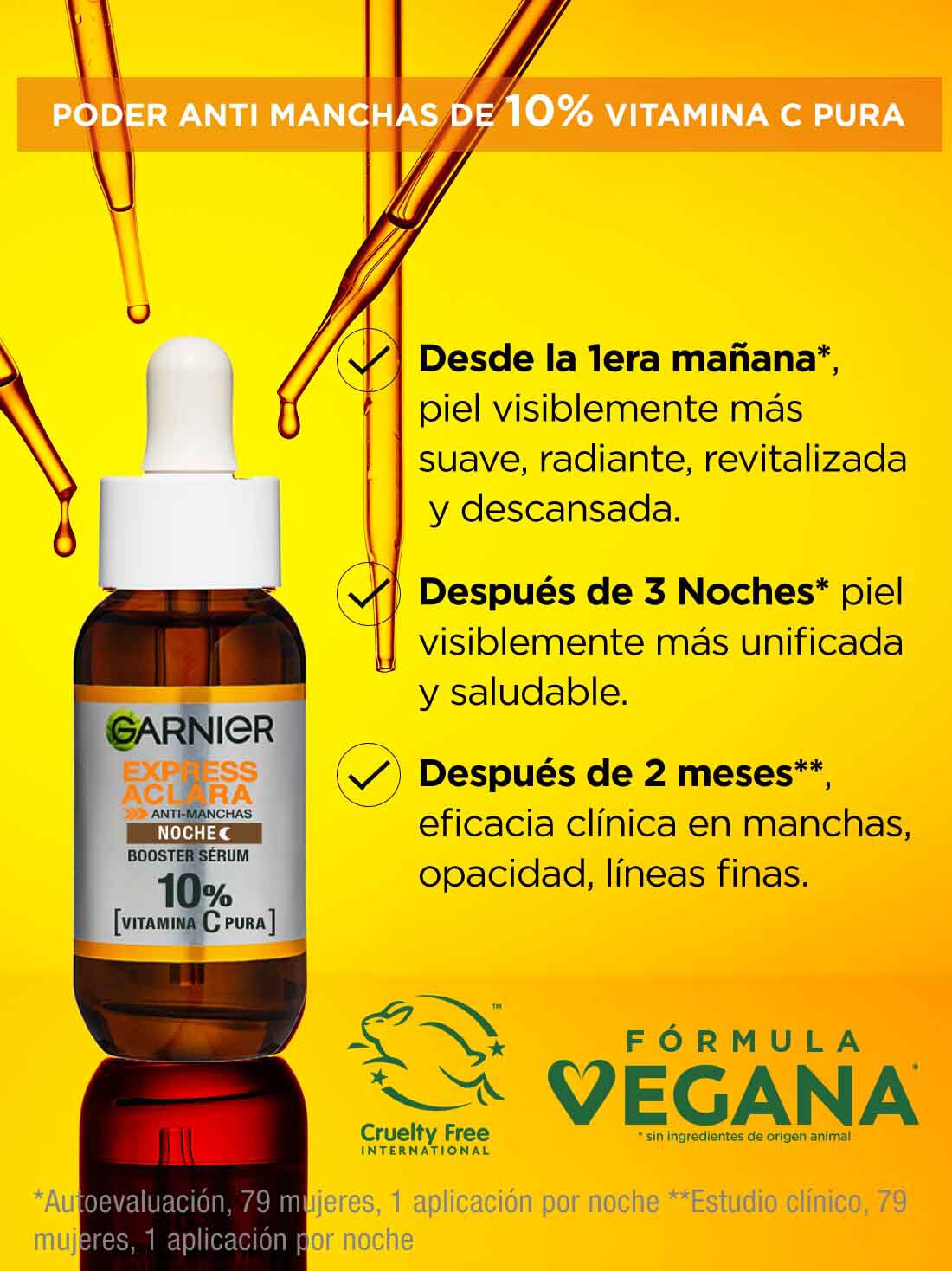 Garnier sérum de noche express aclara 27057