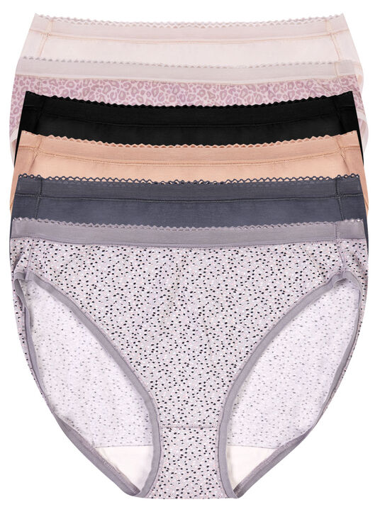 Paquete de 6 panties corte franc&eacute;s 79001, MULTICOLOR II, hi-res