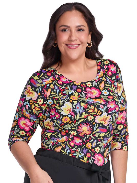Blusa 4423, FLORES MEXICANAS I, hi-res