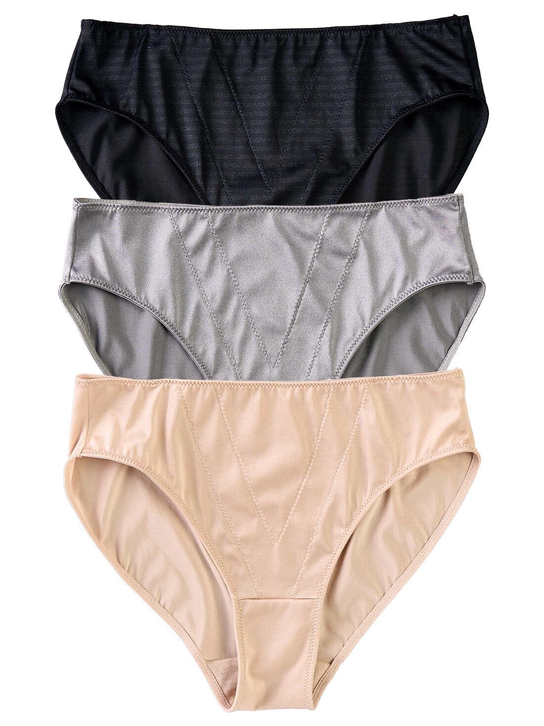 Paquete de 3 panties corte franc&eacute;s 79064