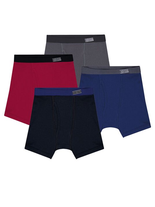 Paquete de 4 b&oacute;xers ni&ntilde;o Fruit of the Loom 31001, MULTICOLOR, hi-res