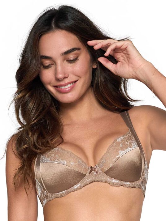Bra demi 70096, TABACO, hi-res