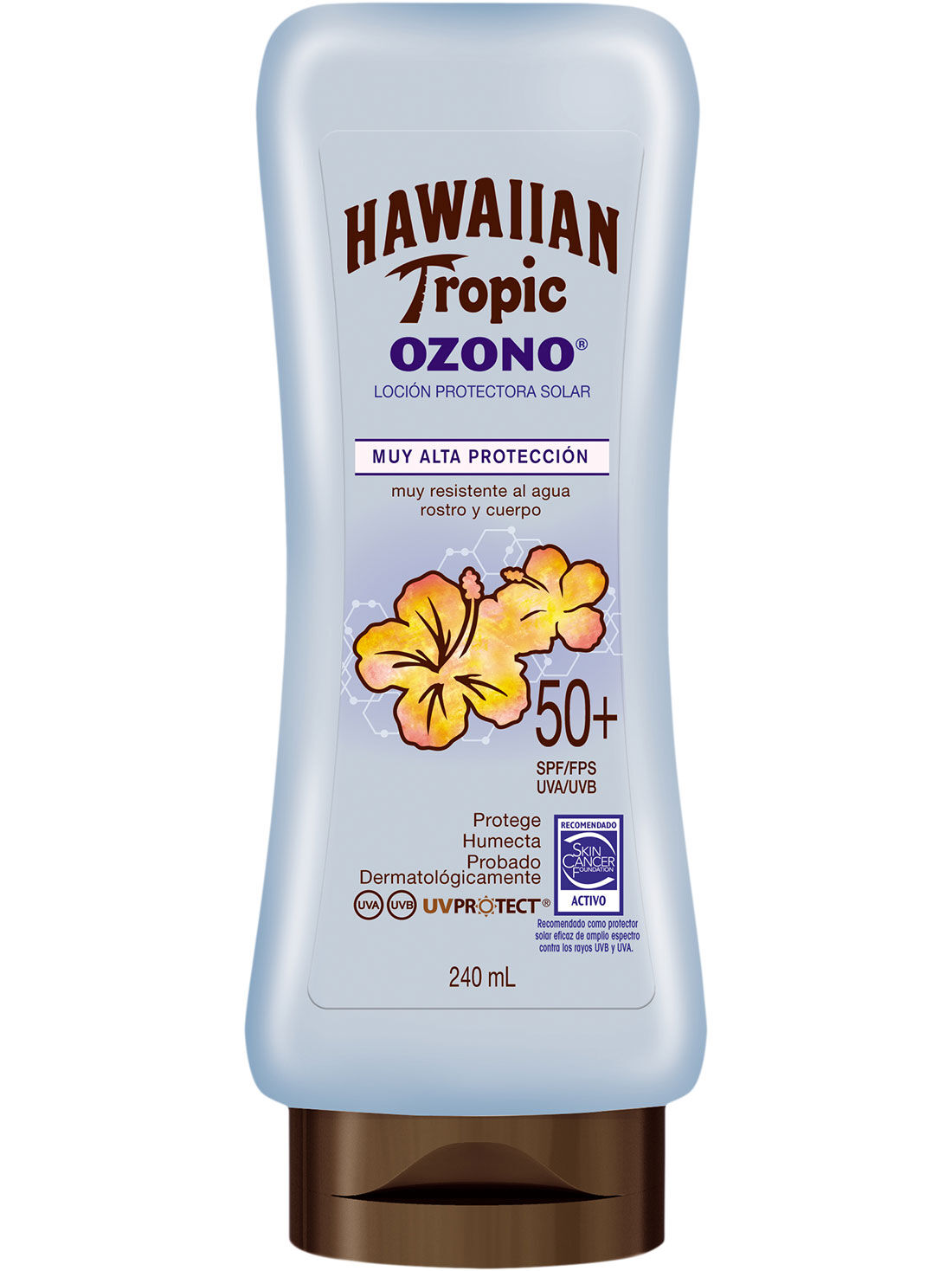 Hawaiian Tropic loci&oacute;n ozono FPS 50+ 27037
