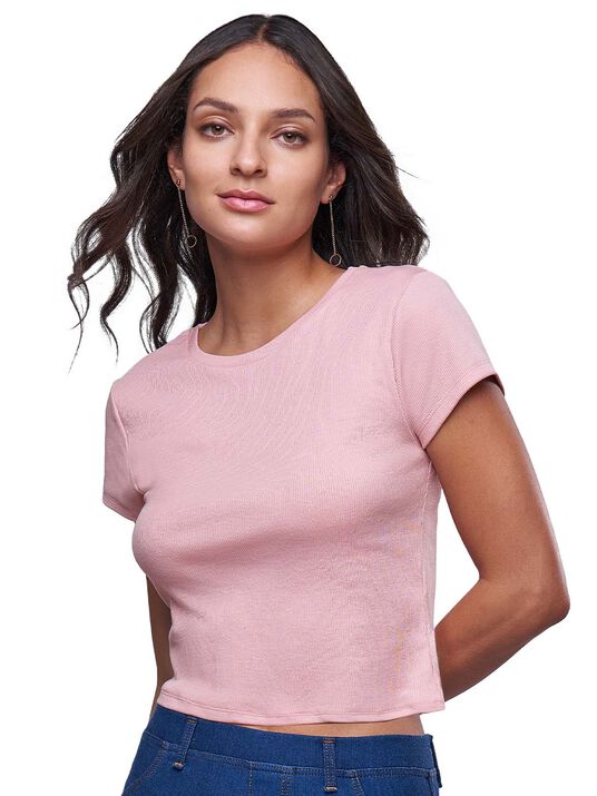 Paquete de 2 playeras 89270, ROSA SUAVE, hi-res