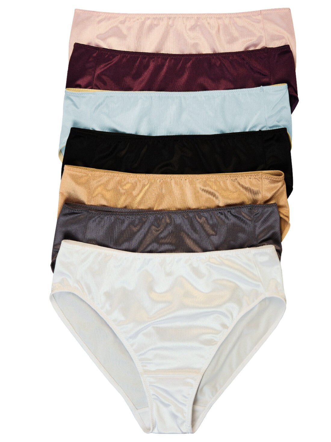 Paquete de 7 panties corte franc&eacute;s 79040