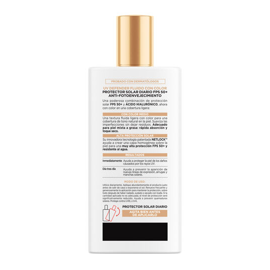 L'Or&eacute;al Paris protector UV defender fluido medio 27022, &Uacute;NICO, hi-res