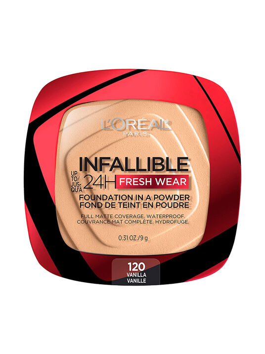 L'Or&eacute;al Paris polvo compacto infallible fresh wear 22031, 120 VANILLA, hi-res