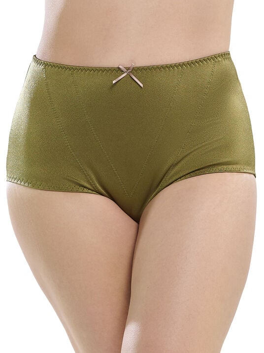 3- Pack panties con refuerzo frontal 32155, OLIVO, hi-res