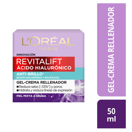 L'Or&eacute;al Paris gel crema revitalift &aacute;cido hialur&oacute;nico   27015, &Uacute;NICO, hi-res