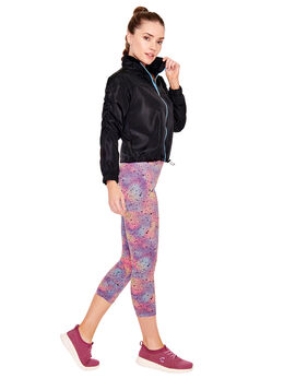 Leggings capri con pretina alta 1794