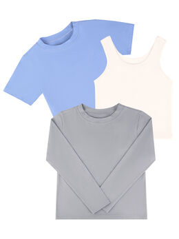 Paquete unisex de 3 playeras 36000