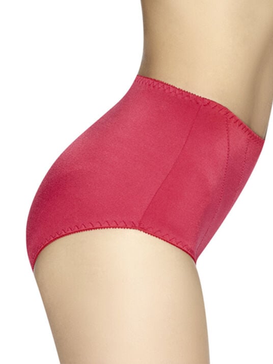 Panty con refuerzo frontal 2155, ROJO, hi-res
