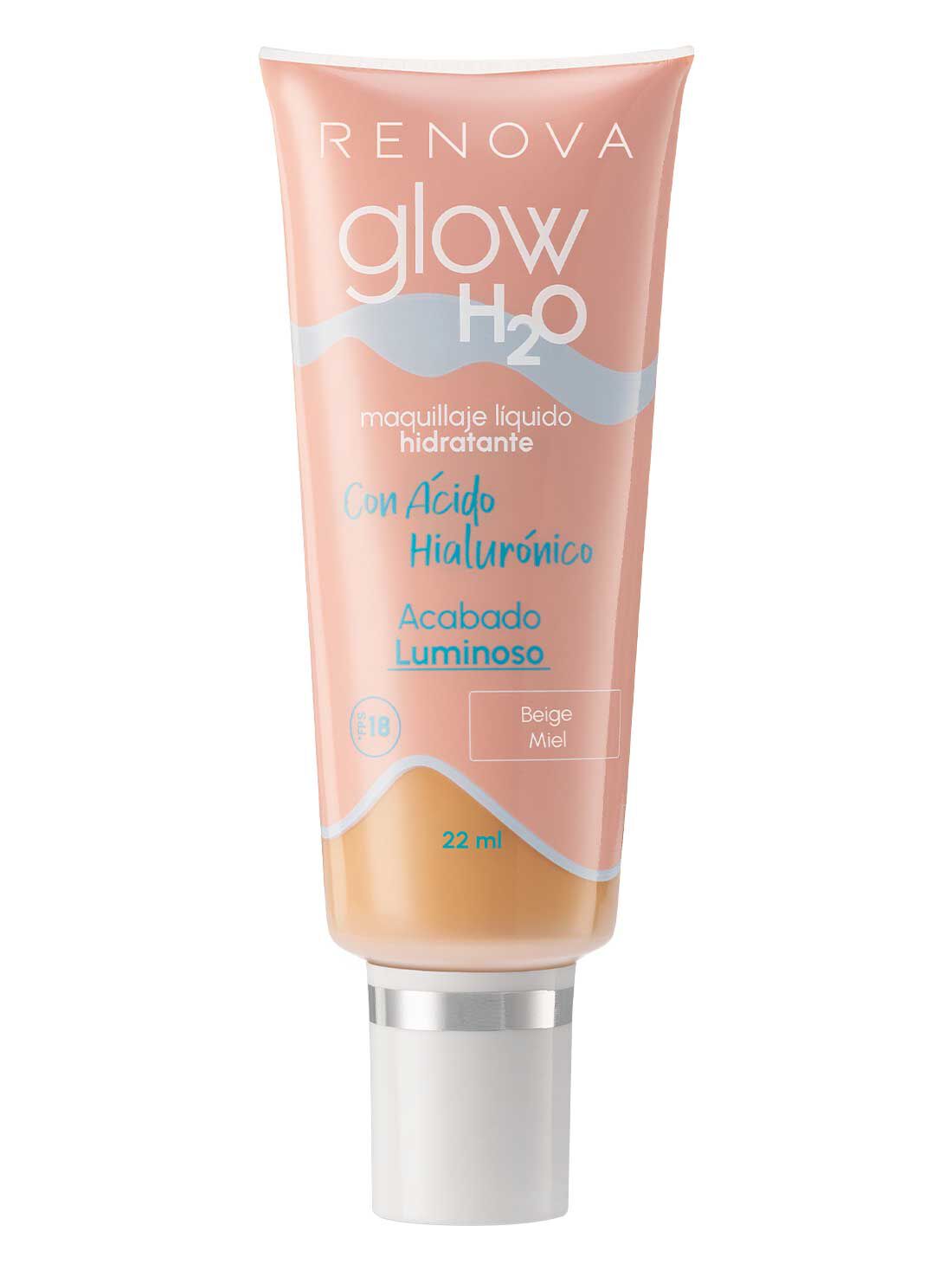Renova maquillaje glow H2O 22025