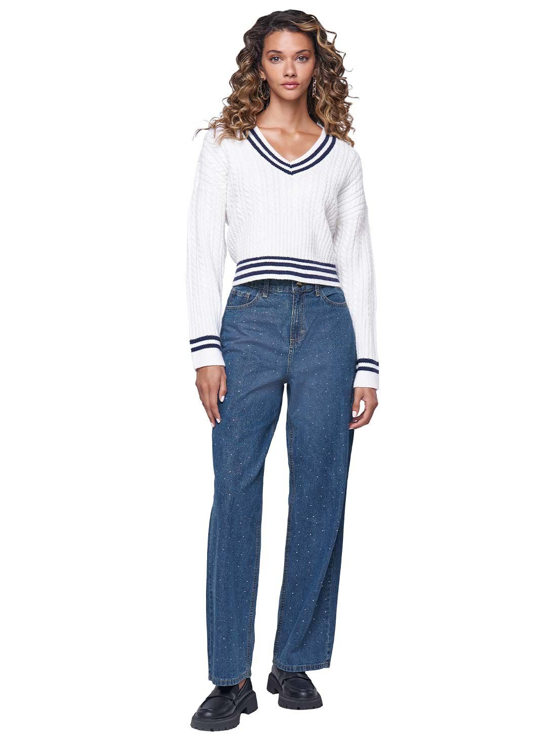 Jeans con brillos 83129