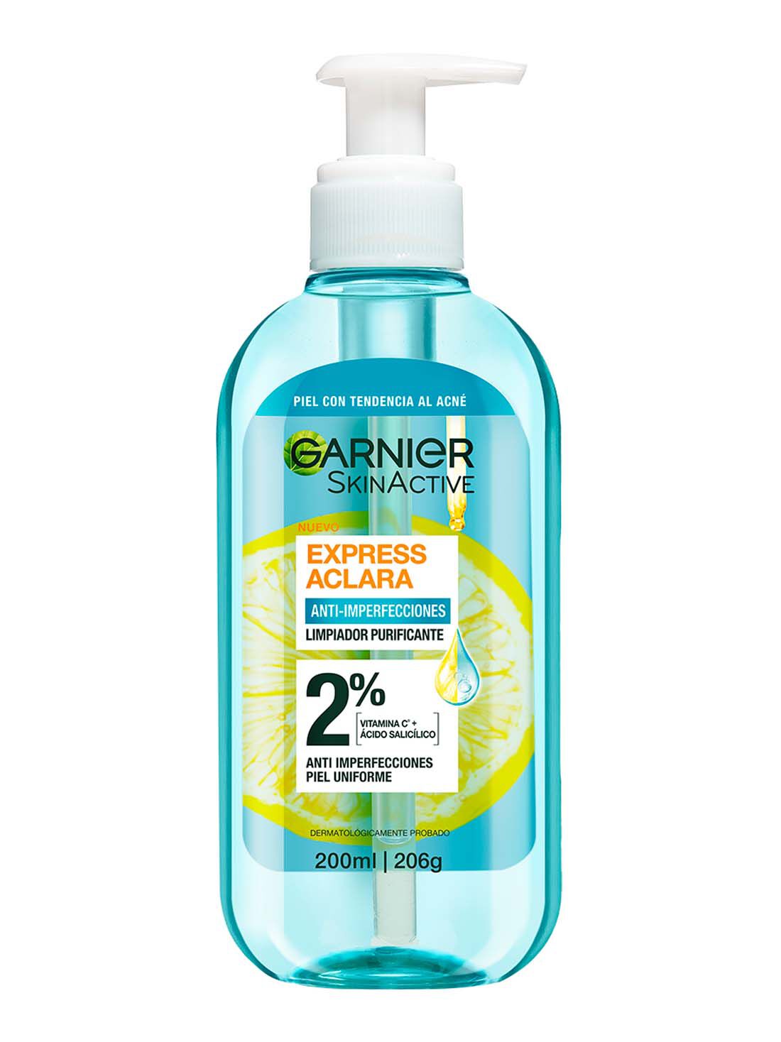 Garnier gel limpiador EA anti acne  25017
