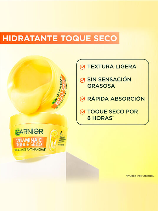 Garnier hidratante toque seco vitamina C 22066, &Uacute;NICO, hi-res