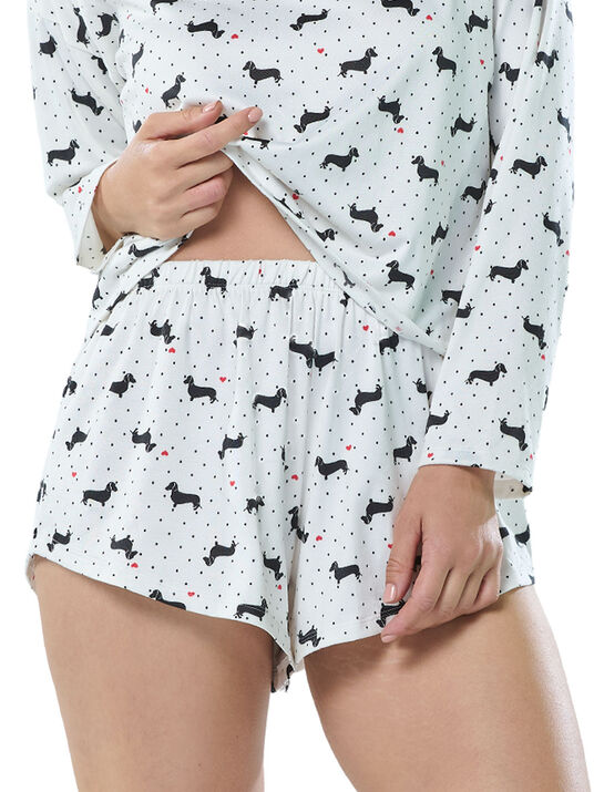 Set pijama 77219, PERRITOS, hi-res