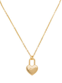 Collar de corazón candado 29001