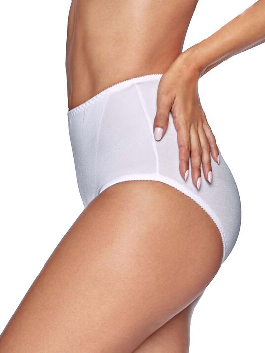 Panty con refuerzo frontal 2155, BLANCO, hi-res