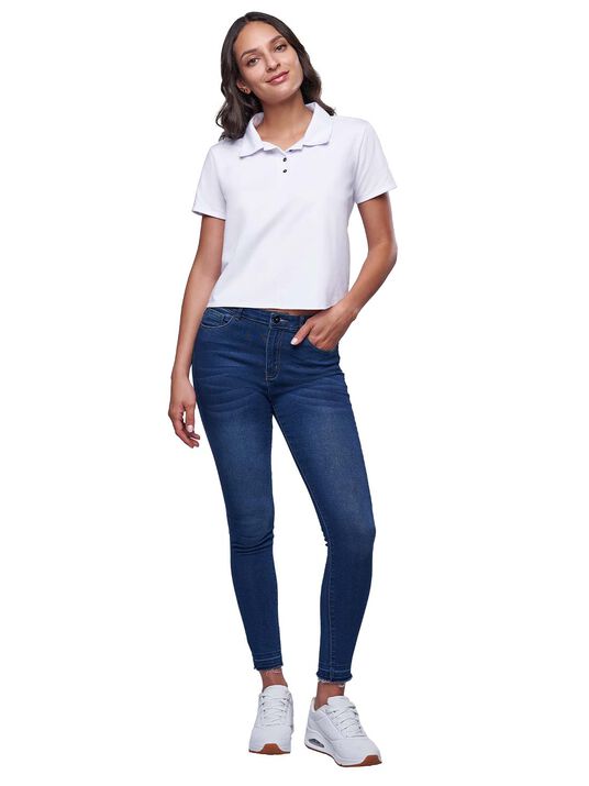 Playera polo 81342, BLANCO, hi-res