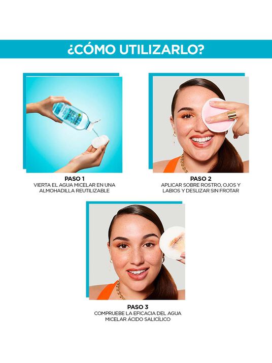 Garnier agua micelar anti acne  25019, &Uacute;NICO, hi-res
