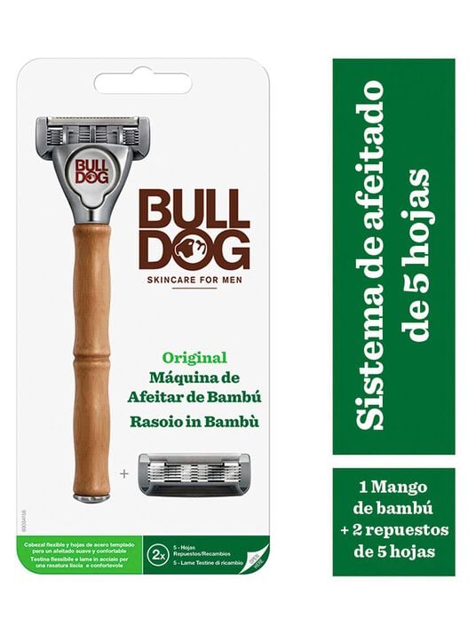 Bulldog m&aacute;quina de afeitar bamb&uacute; original 25051, &Uacute;NICO, hi-res