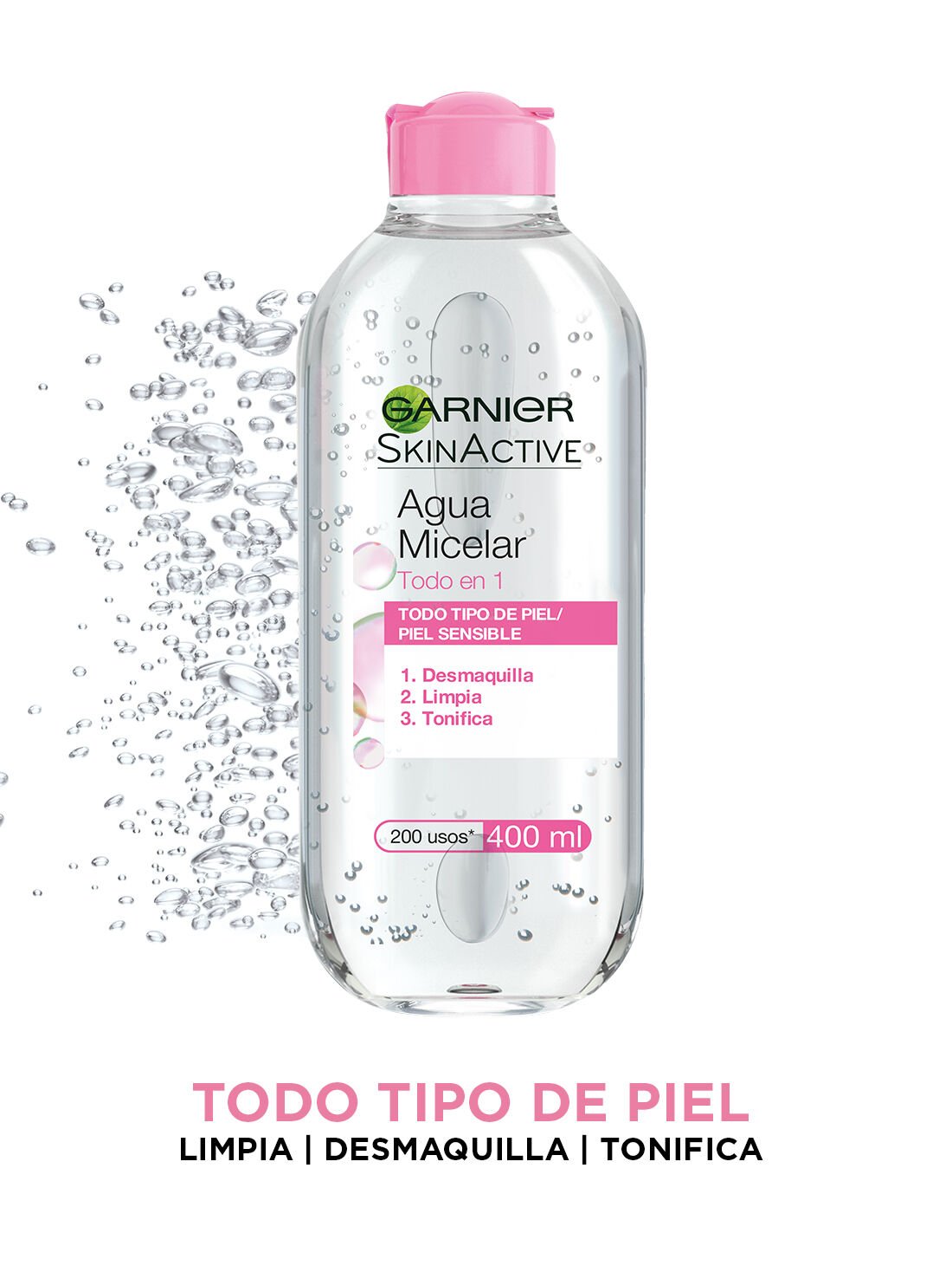 Garnier agua micelar para todo tipo de piel  35309