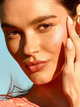 Destellos con glitter facial 21011