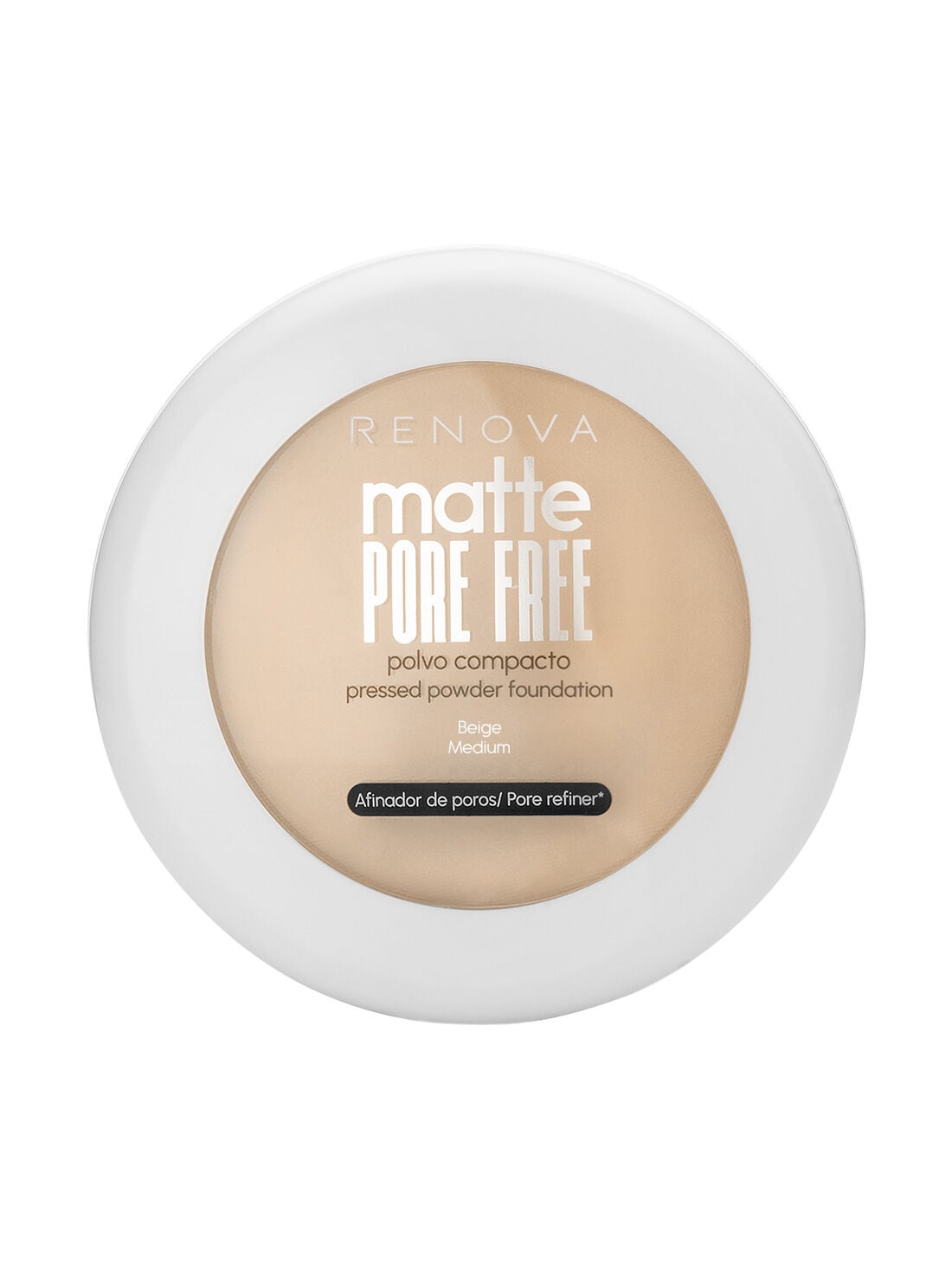 Renova maquillaje en polvo matte pore free 22029