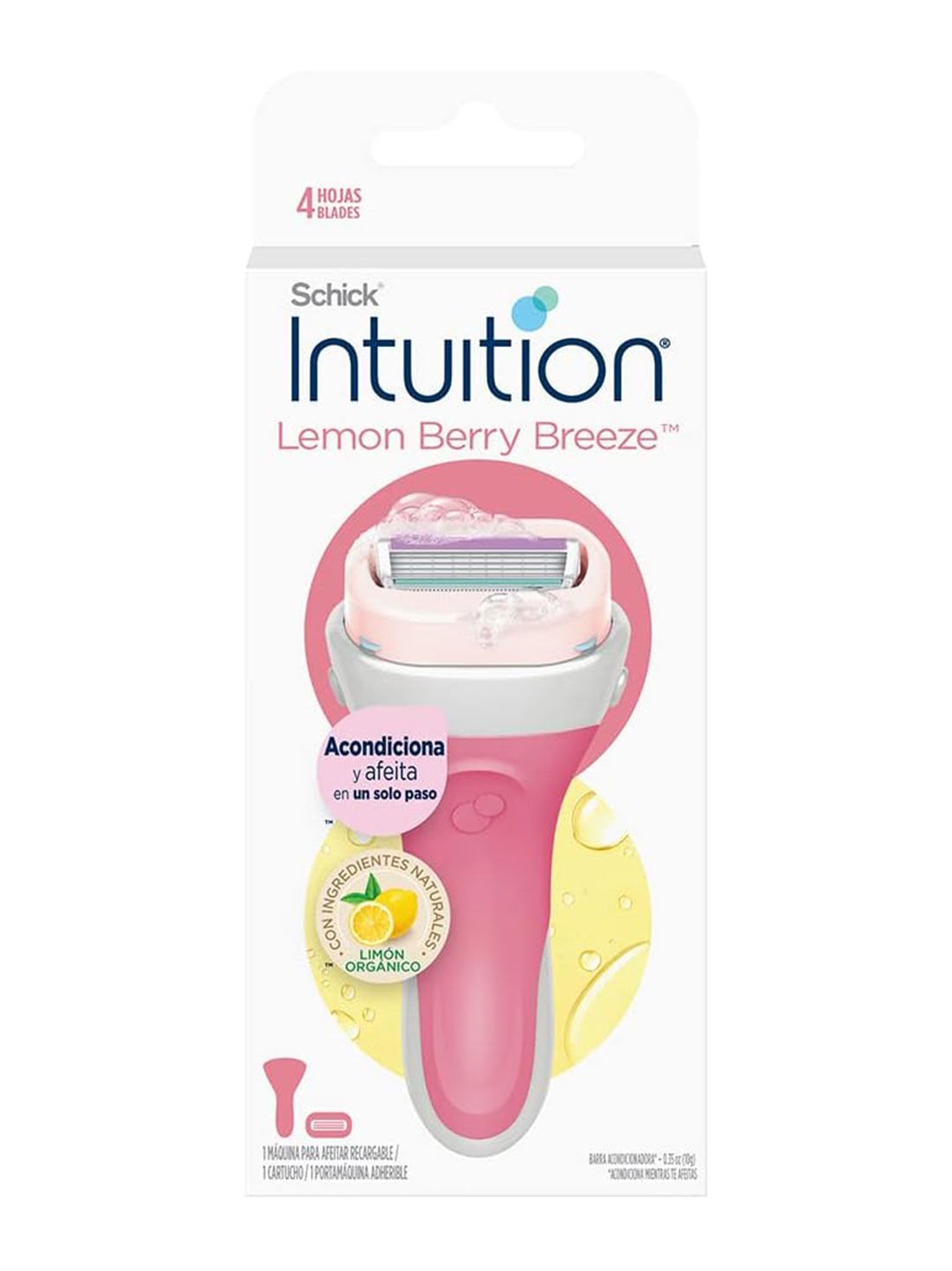 Schick m&aacute;quina rasuradora intuition lemon bb 25046