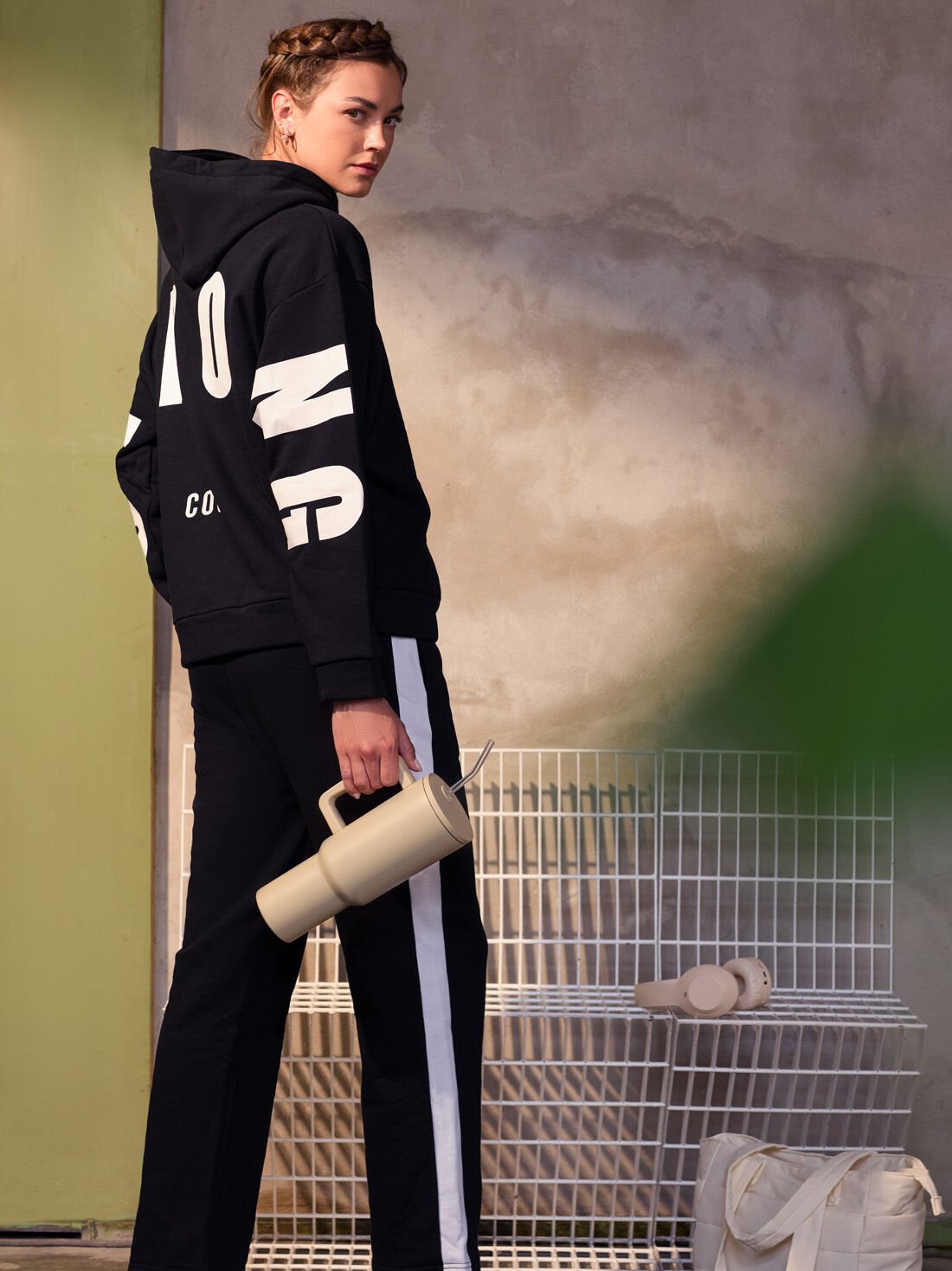 Sudadera 88097, NEGRO Sudadera 88097