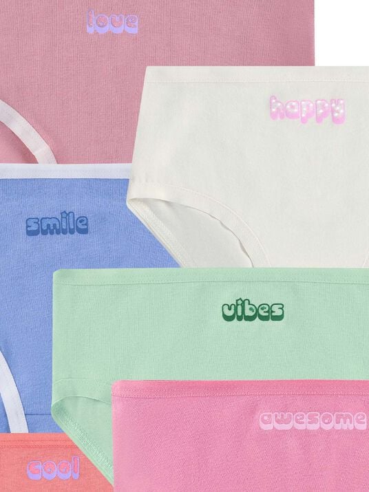 Paquete de 7 panties 39004, MULTICOLOR, hi-res