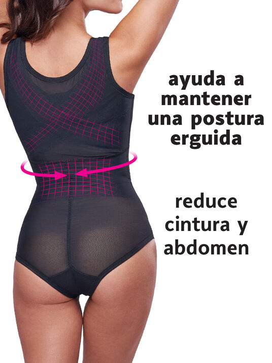 Body reductor firme 7193, NEGRO, hi-res