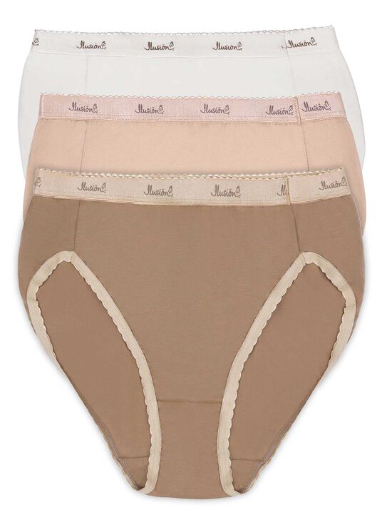 Paquete de 3 panties corte franc&eacute;s 31343, MULTICOLOR III, hi-res