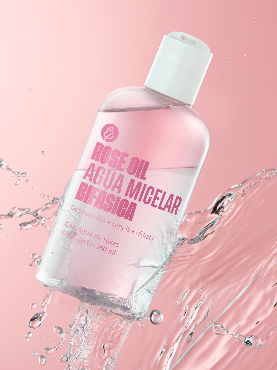 Agua micelar ros&eacute; oil 27113
