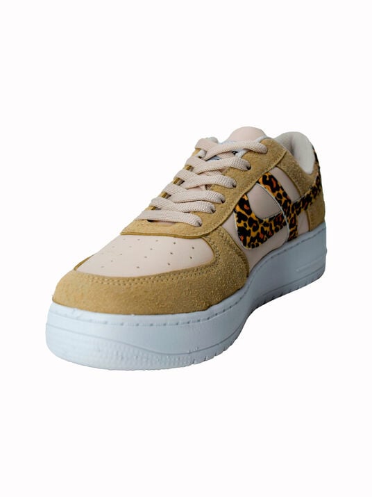 Tenis Panam 52263, BEIGE/ANIMAL PRINT, hi-res