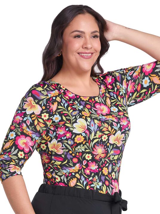 Blusa 4423, FLORES MEXICANAS I, hi-res