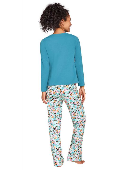 Set pijama larga 77202