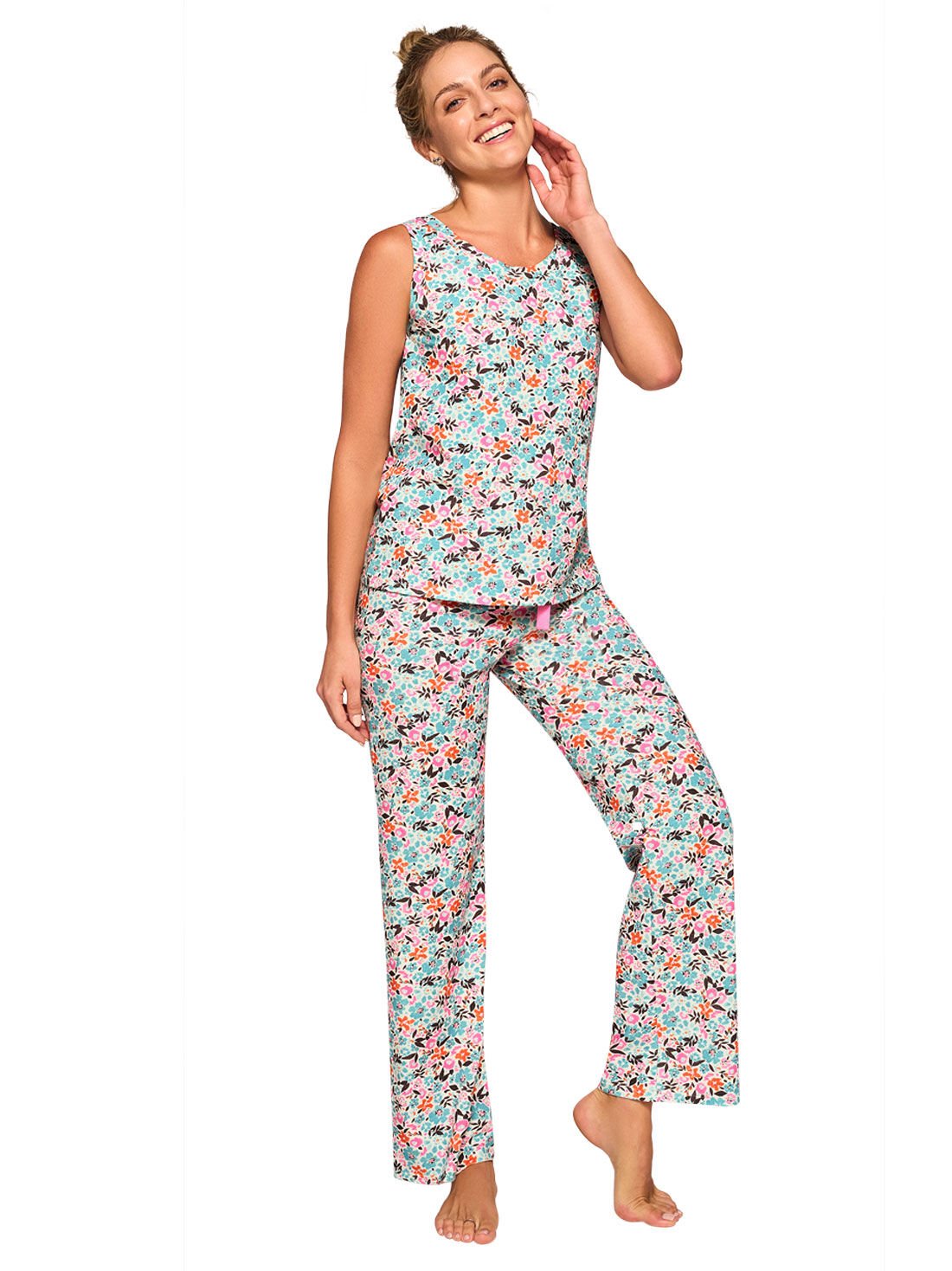 Set de pijama larga 77201