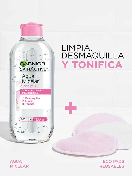 Garnier agua micelar para todo tipo de piel  35309, &Uacute;NICO, hi-res
