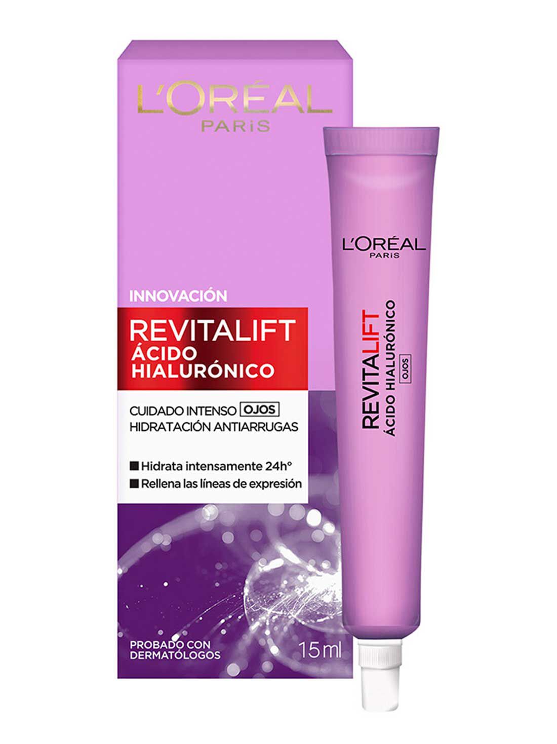 L'Or&eacute;al Paris crema de ojos revitalift &aacute;cido hialur&oacute;nico 35274